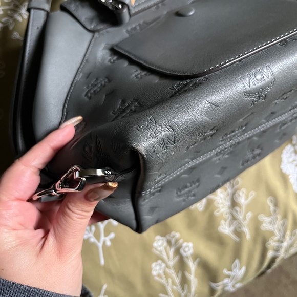 Authentic MCM small backpack
